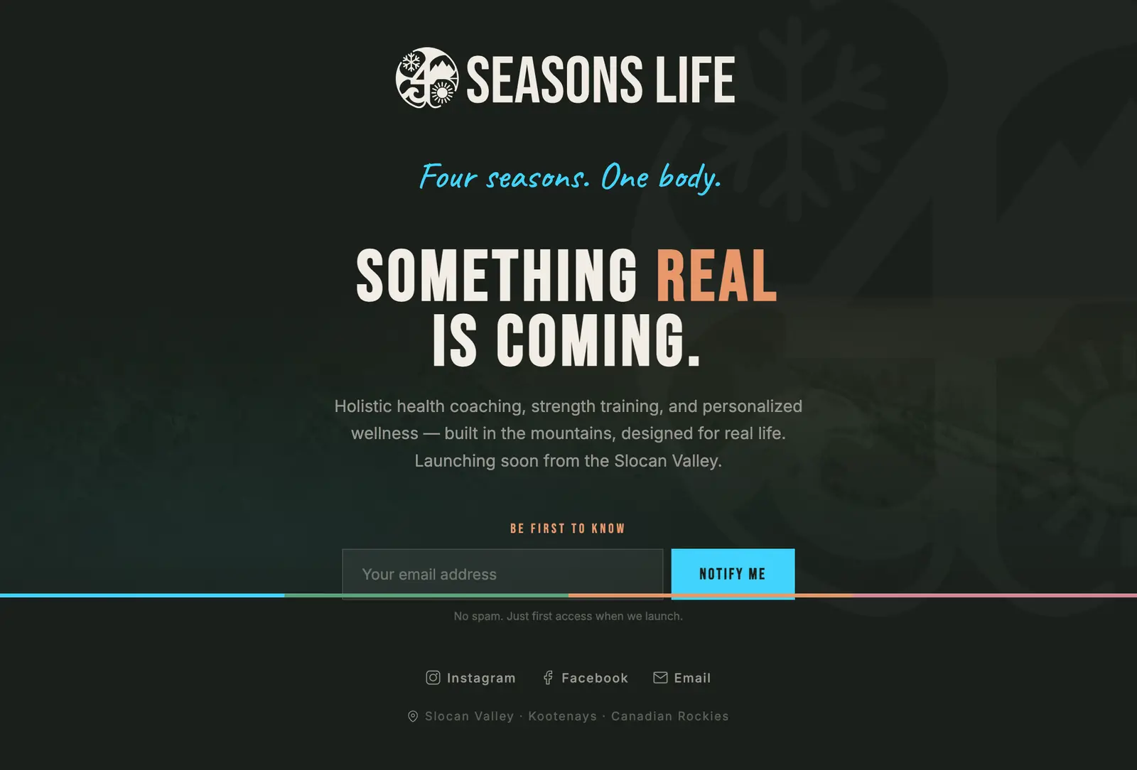 4 Seasons Life Website